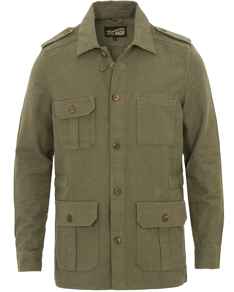 Herre | Jakker | WACAY | Chase Jacket Khaki Melange