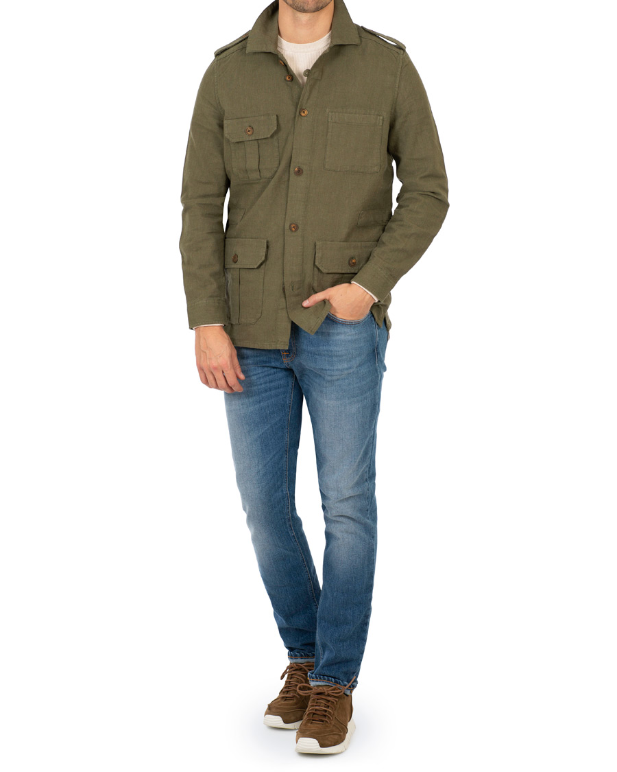 Herre | Jakker | WACAY | Chase Jacket Khaki Melange