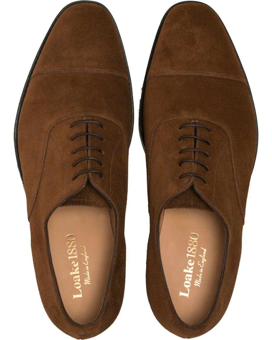 Herre | Loake 1880 MTO Aldwych Dainite Oxford Polo Suede | Loake 1880 | MTO Aldwych Dainite Oxford Polo Suede