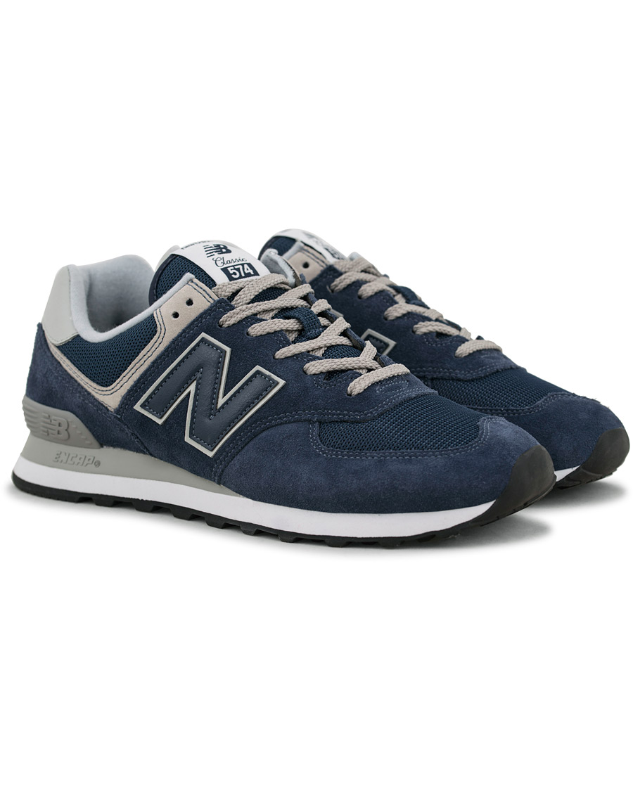 Herre | New Balance 574 Running Sneaker Navy | New Balance | 574 Running Sneaker Navy