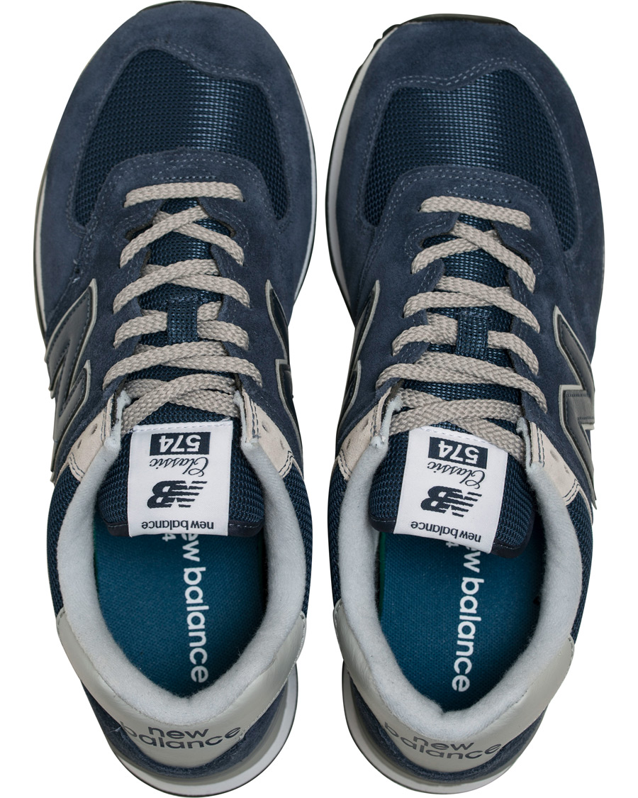 Herre | New Balance 574 Running Sneaker Navy | New Balance | 574 Running Sneaker Navy