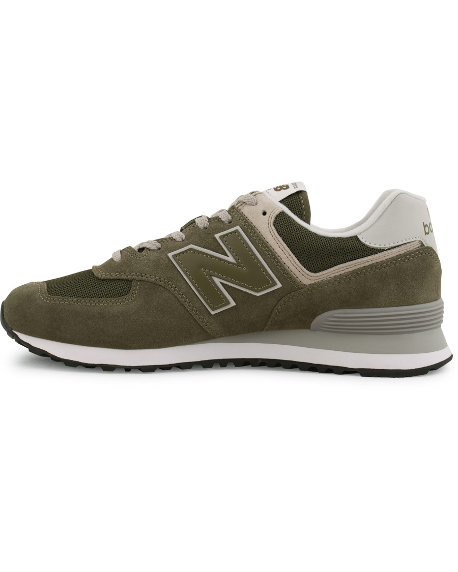 Herre | New Balance 574 Running Sneaker Olive | New Balance | 574 Running Sneaker Olive