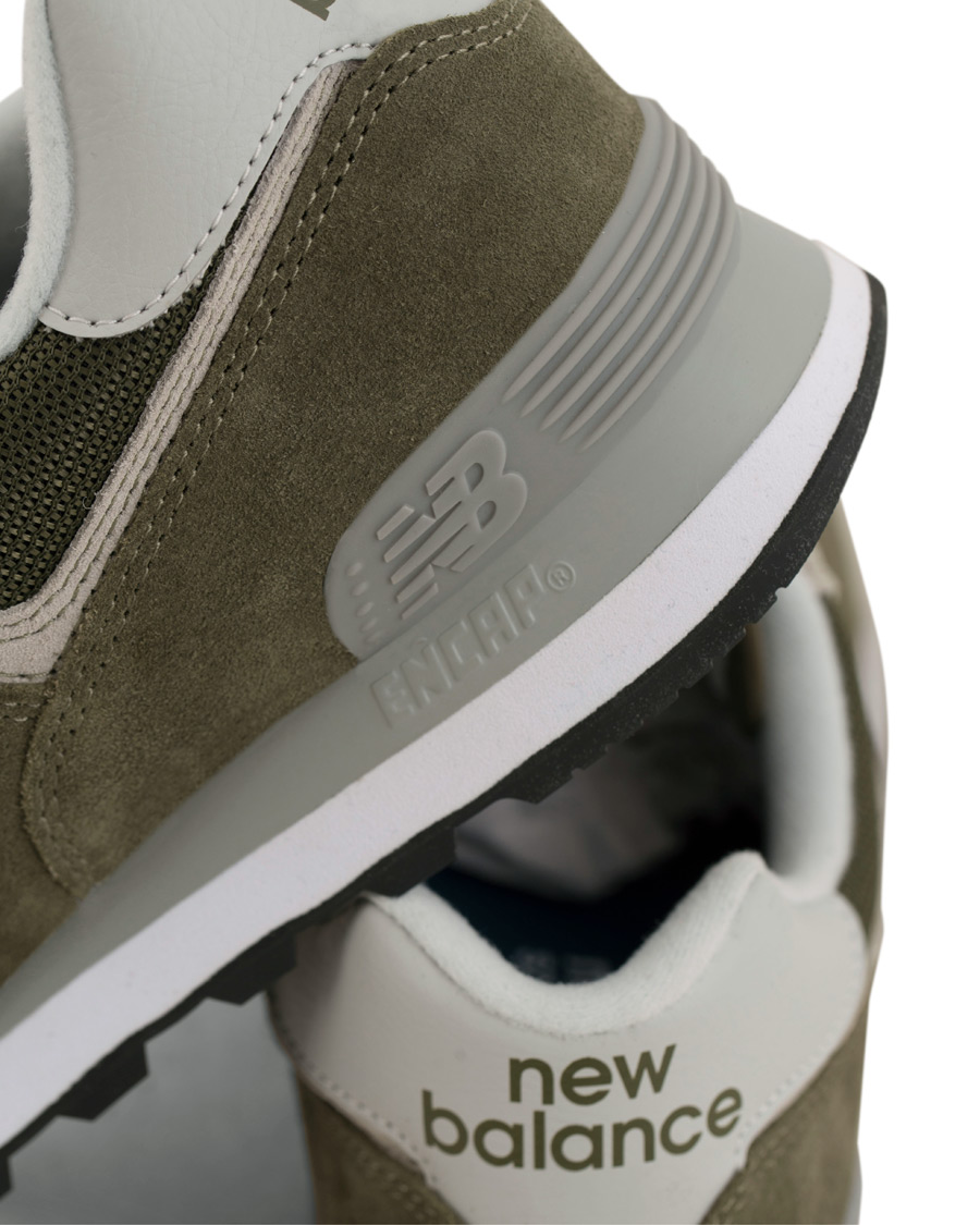 Herre | New Balance 574 Running Sneaker Olive | New Balance | 574 Running Sneaker Olive