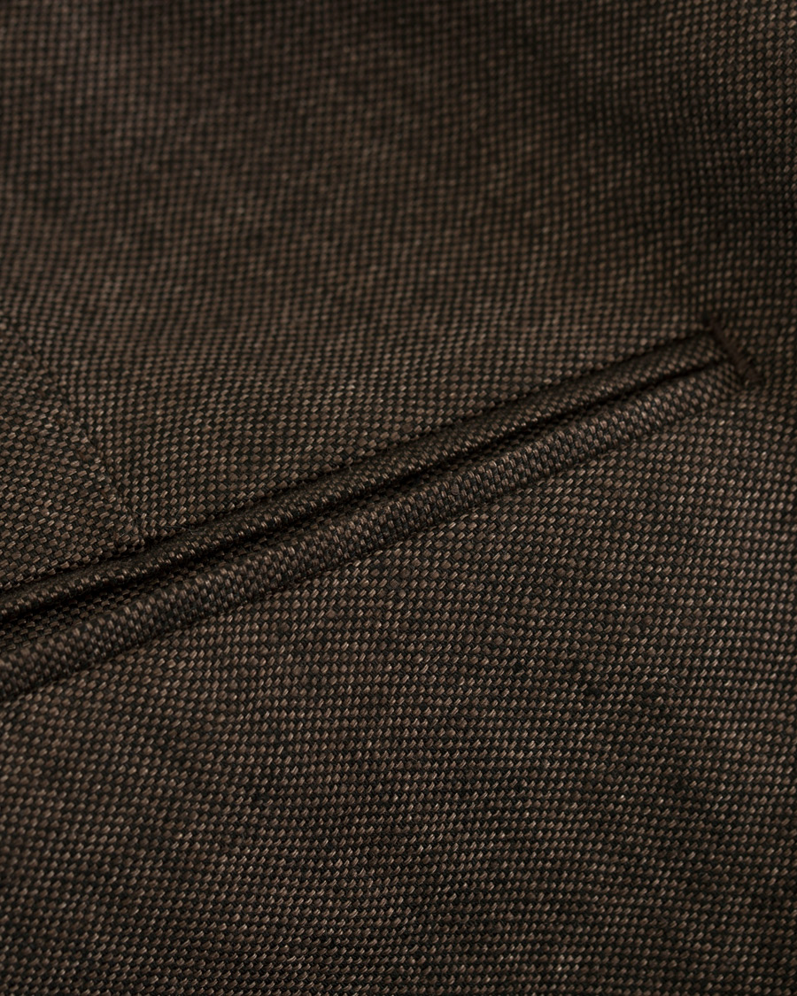 Herre | Bukser | Oscar Jacobson | Diego Linen Trousers Brown