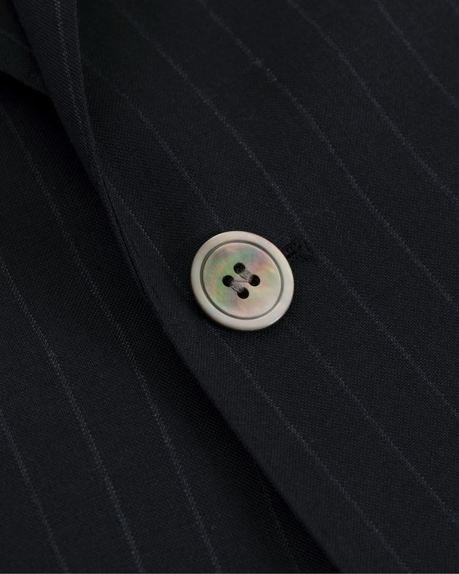 Herre | Dresser | Oscar Jacobson | Ferry Wool Pinstripe Suit Navy