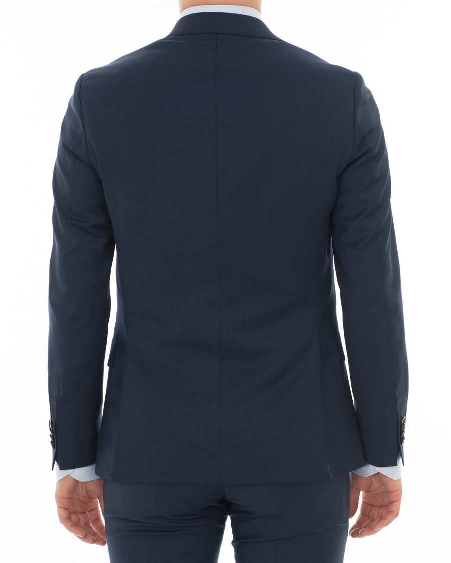Herre | Dresser | Oscar Jacobson | Edmund Wool Stretch Suit Blue