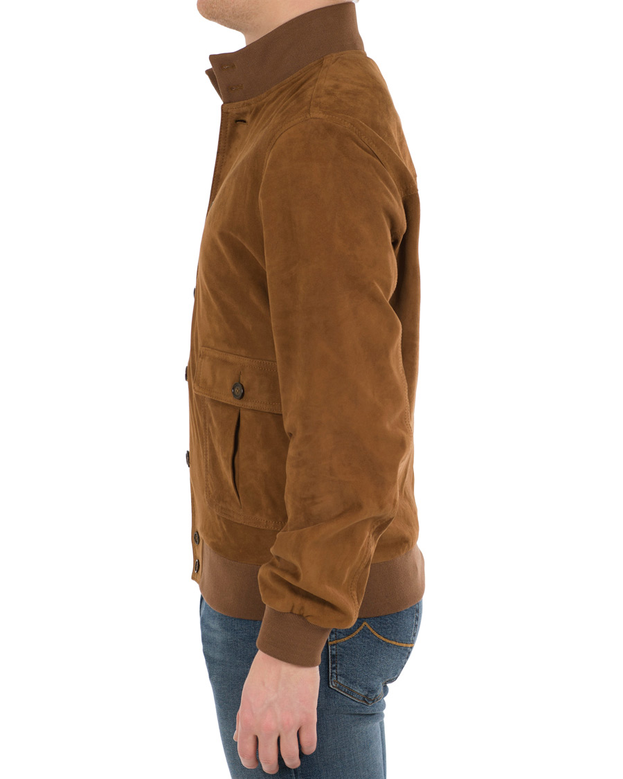 Herre | Jakker | Valstar | Valstarino Suede Jacket Light Brown