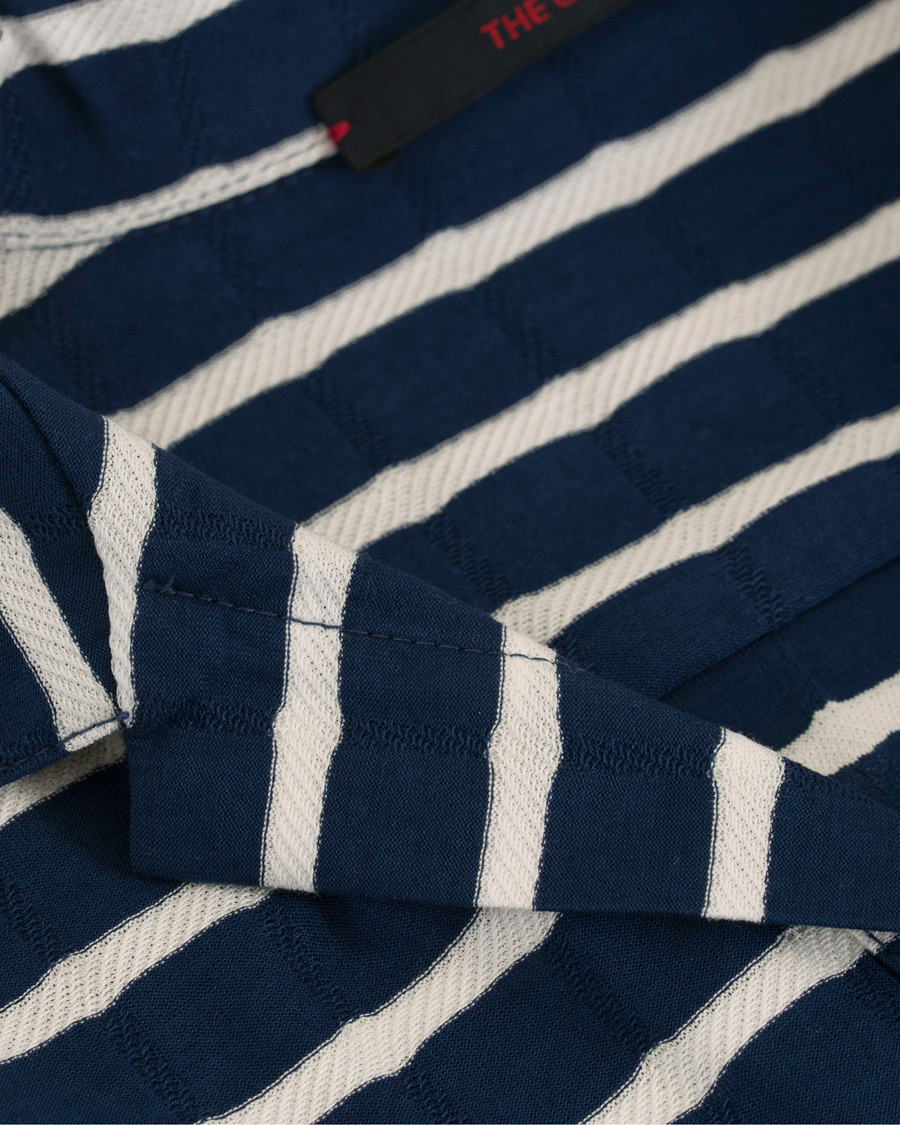 Herre | Pikéer | The Gigi | Paro Stripe Polo Navy/White