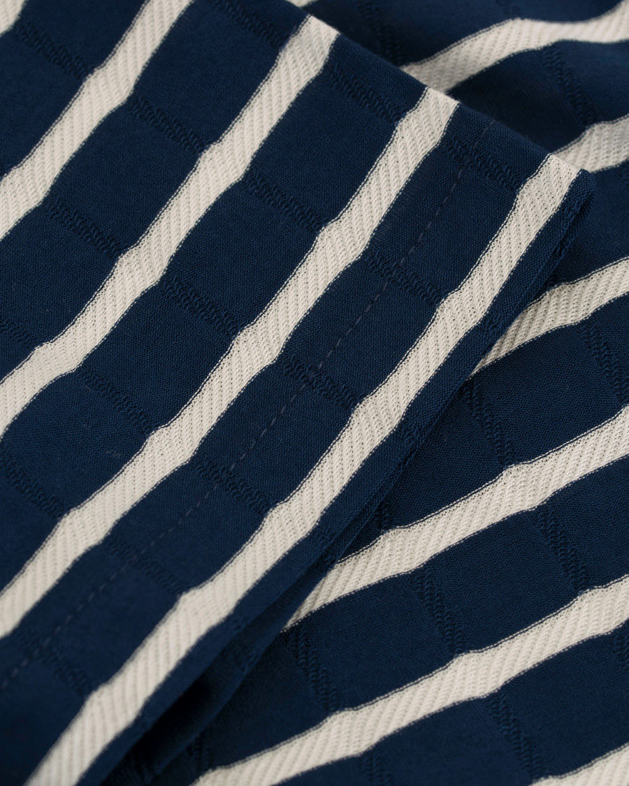 Herre | Pikéer | The Gigi | Paro Stripe Polo Navy/White