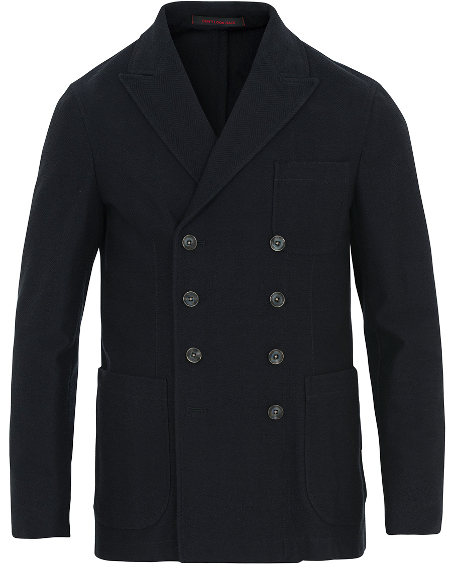 Herre | Dressjakker | The Gigi | Ziggy Double Breasted Cardigan Navy