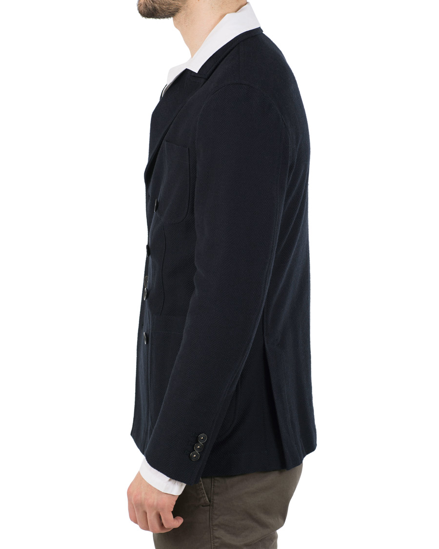 Herre | Dressjakker | The Gigi | Ziggy Double Breasted Cardigan Navy
