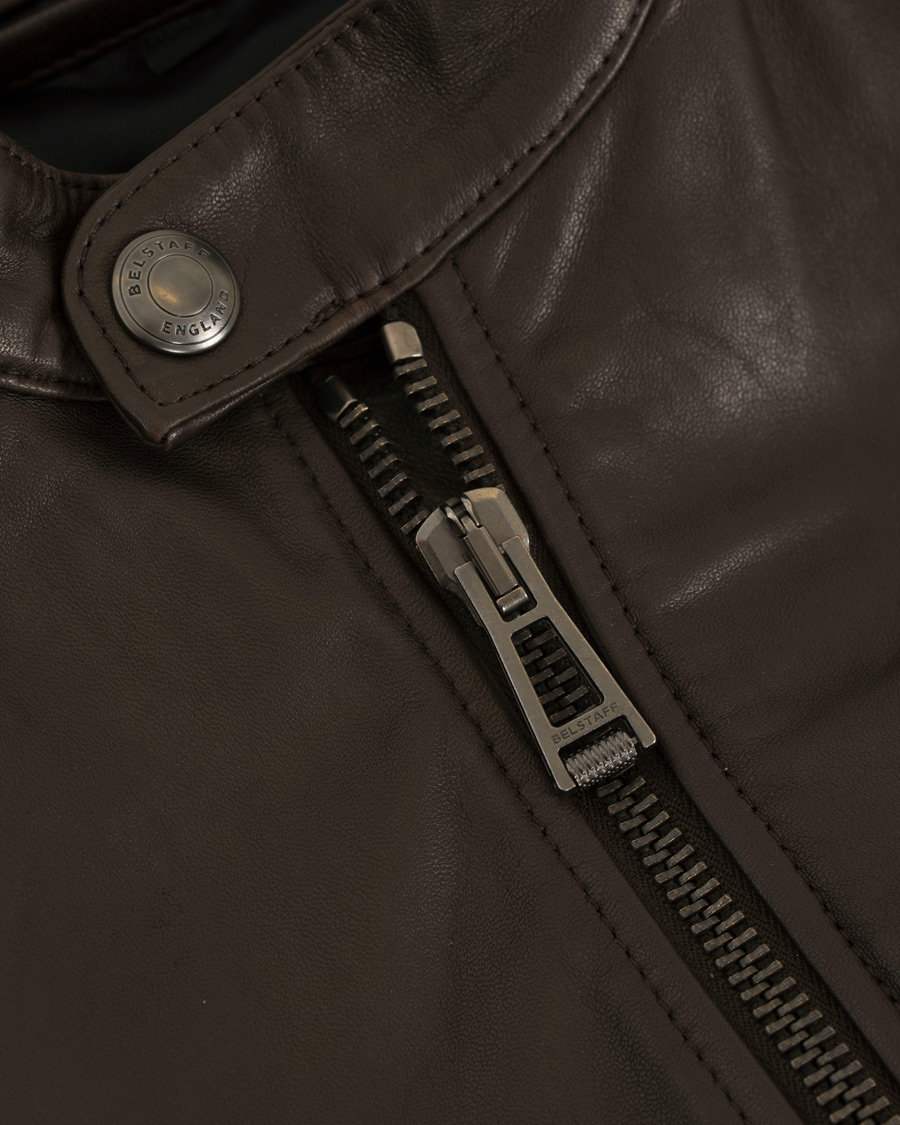 Herre | Jakker | Belstaff | V Racer Leather Jacket Dark Brown