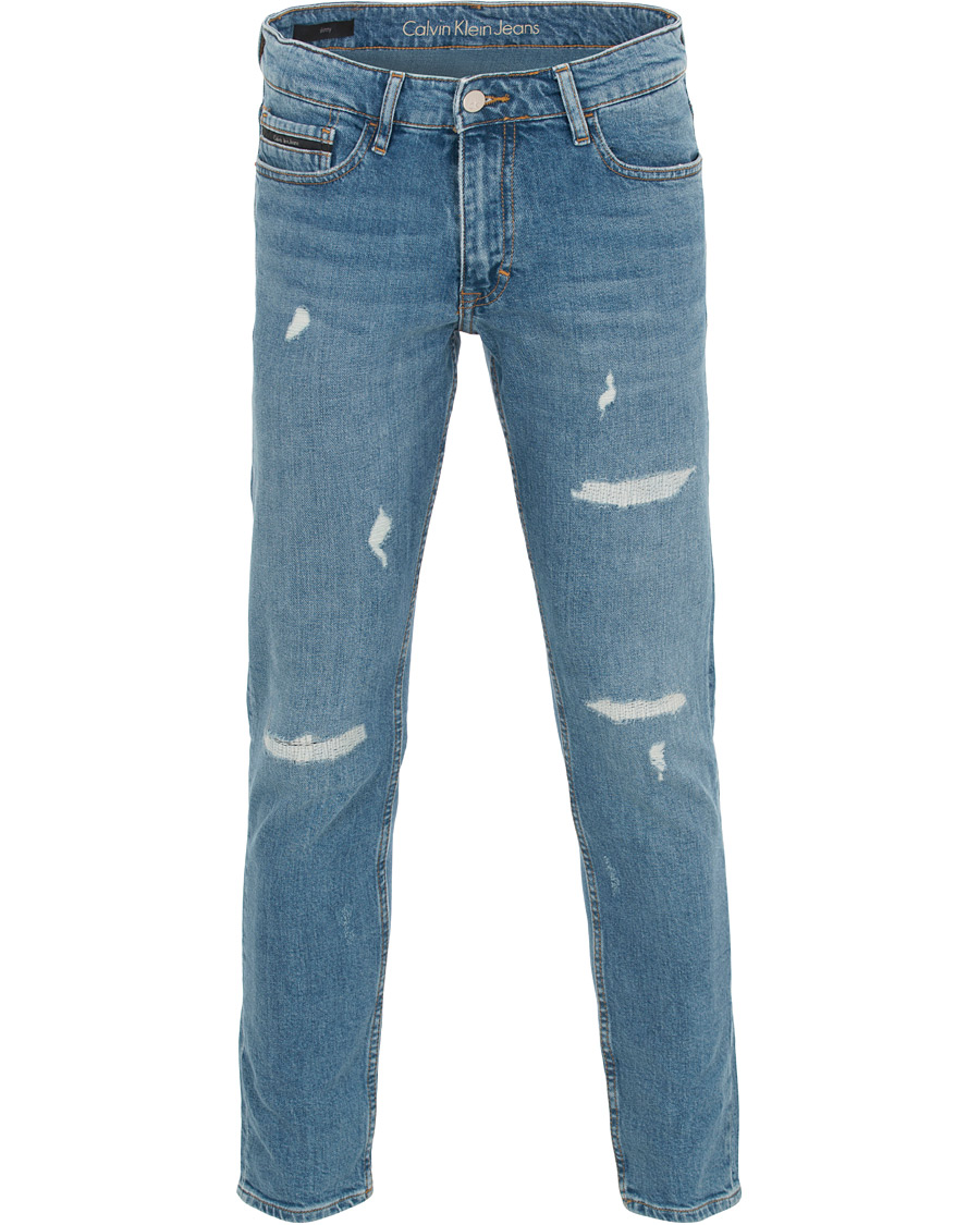 Herre | Jeans | Calvin Klein Jeans | Skinny Stretch Jeans Manchester Blue