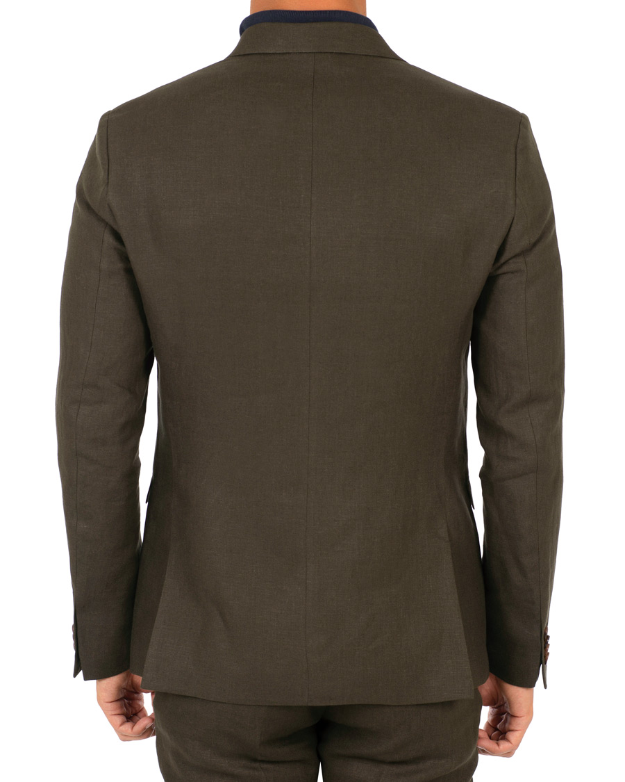 Herre | Dressjakker | Tiger of Sweden | Jil 9 Linen Blazer Green