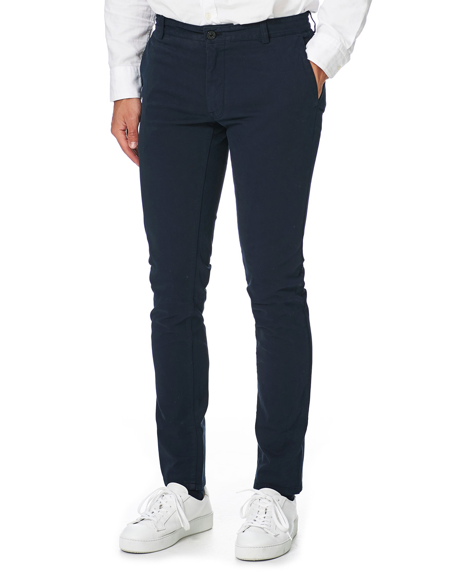 Herre | Bukser | Tiger of Sweden | Transit Chino Navy