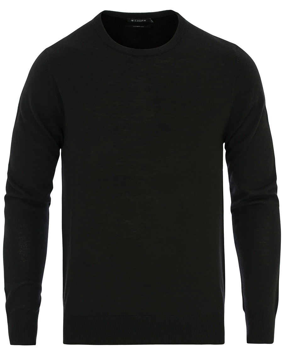 Herre | Gensere | Tiger of Sweden | Matias Crew Neck Pullover Black