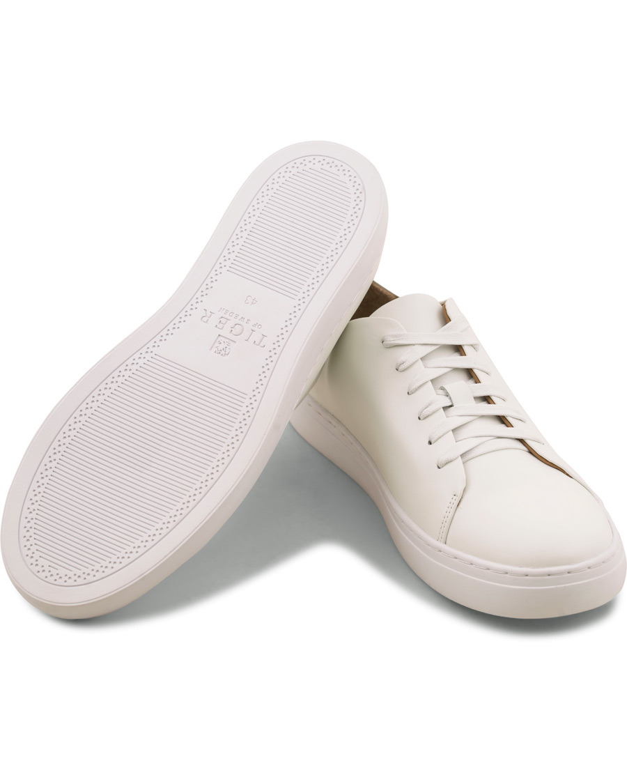 Herre | Tiger of Sweden Brukare Leather Sneaker White | Tiger of Sweden | Brukare Leather Sneaker White
