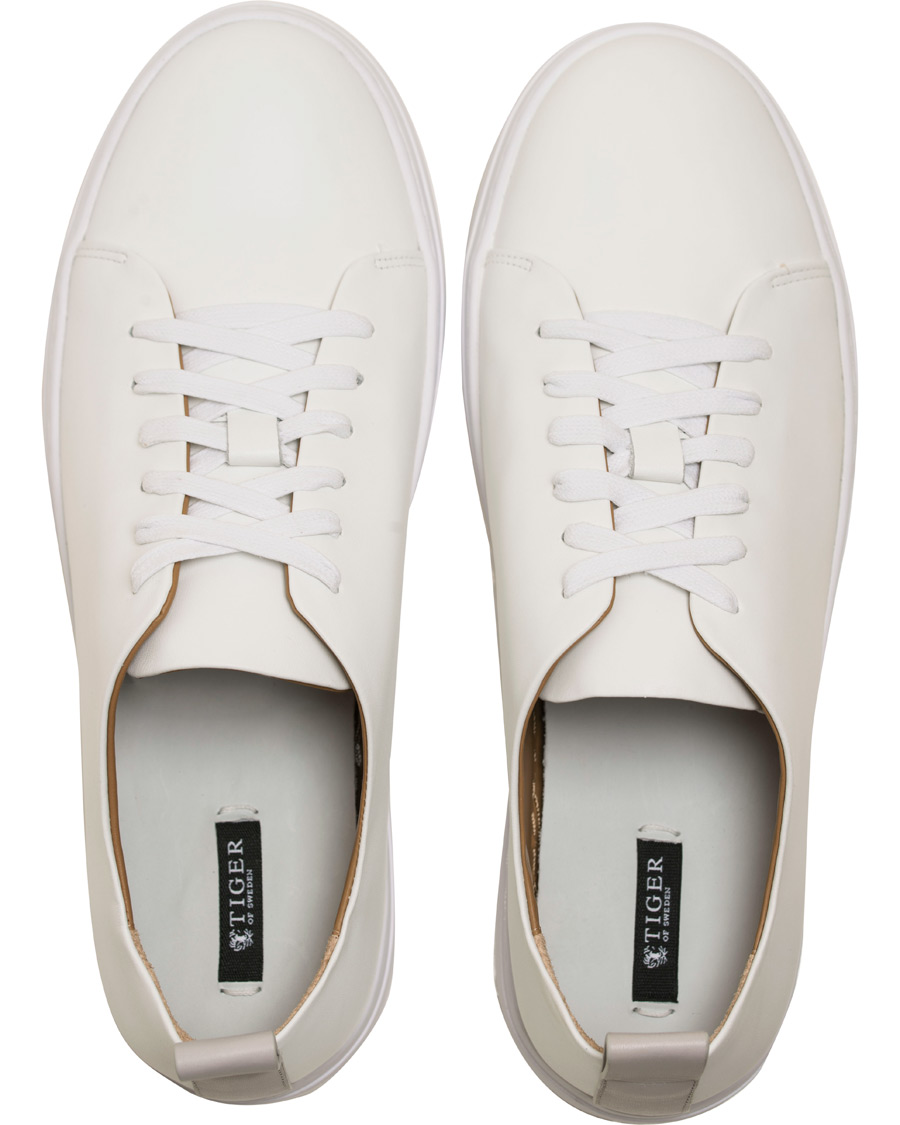Herre | Tiger of Sweden Brukare Leather Sneaker White | Tiger of Sweden | Brukare Leather Sneaker White