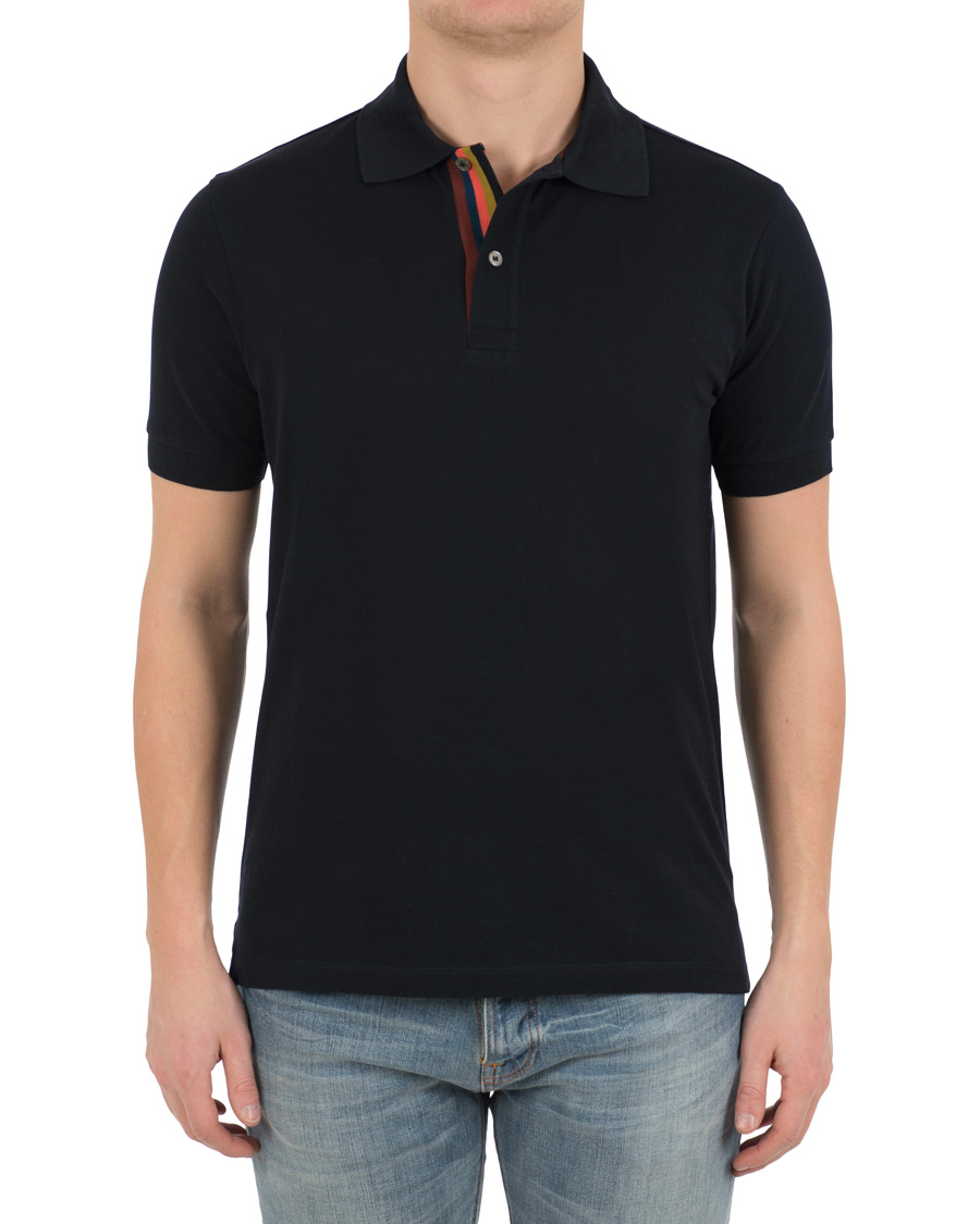 Herre | Pikéer | Paul Smith | Placket Stripe Polo Navy XL