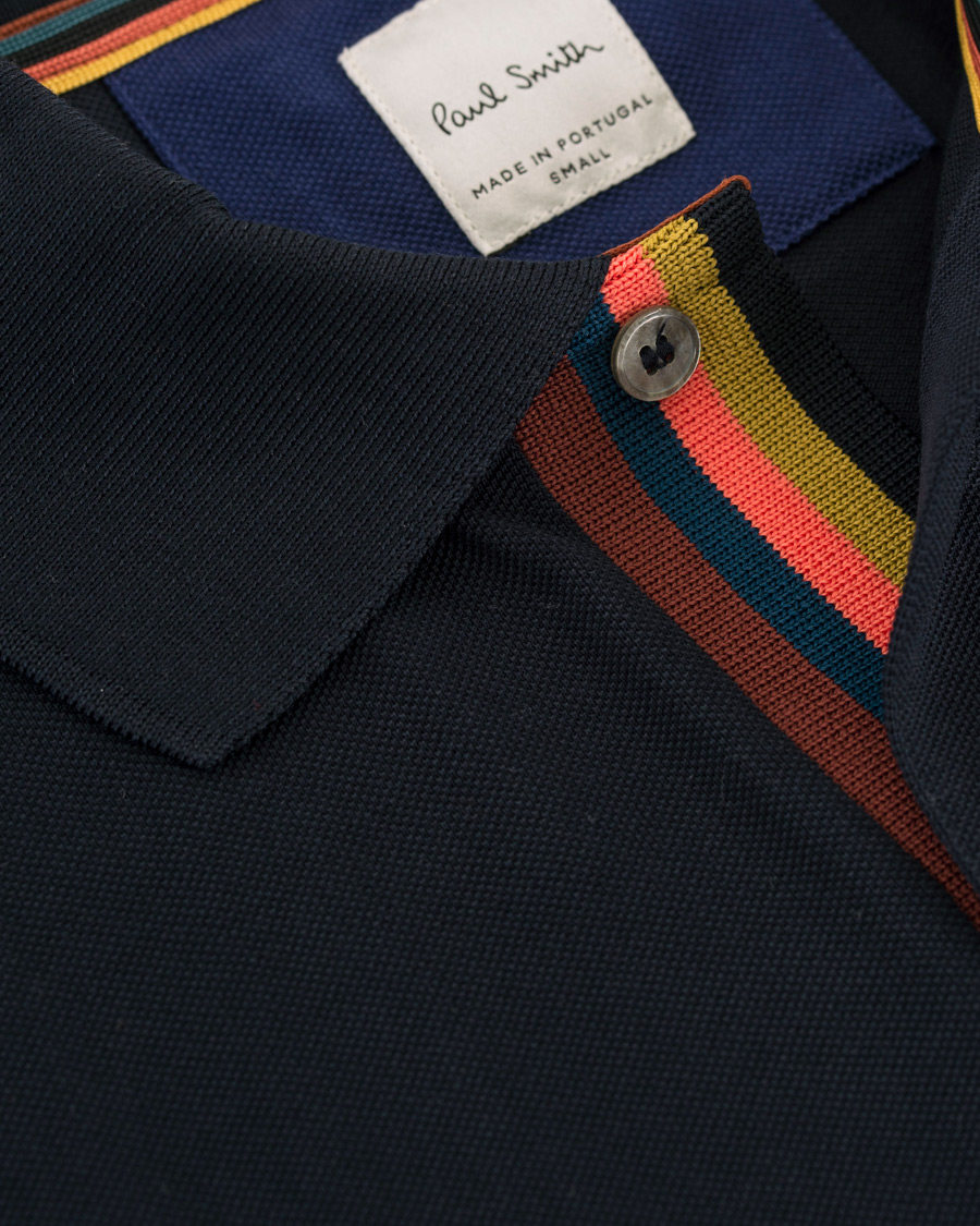 Herre | Pikéer | Paul Smith | Placket Stripe Polo Navy XL