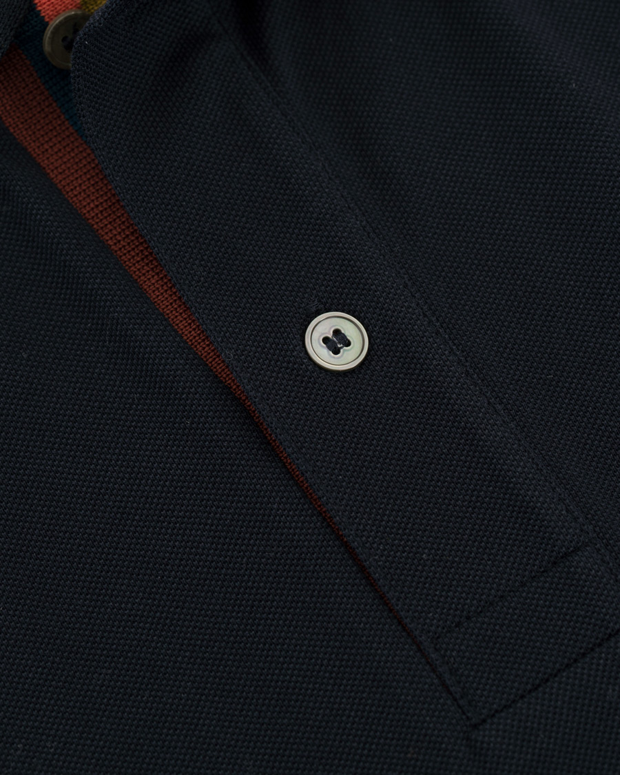 Herre | Pikéer | Paul Smith | Placket Stripe Polo Navy XL