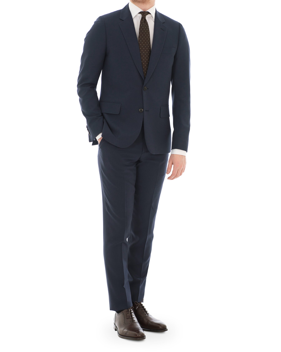 Herre | Dresser | Paul Smith | Slim Fit Wool Travel Suit Navy