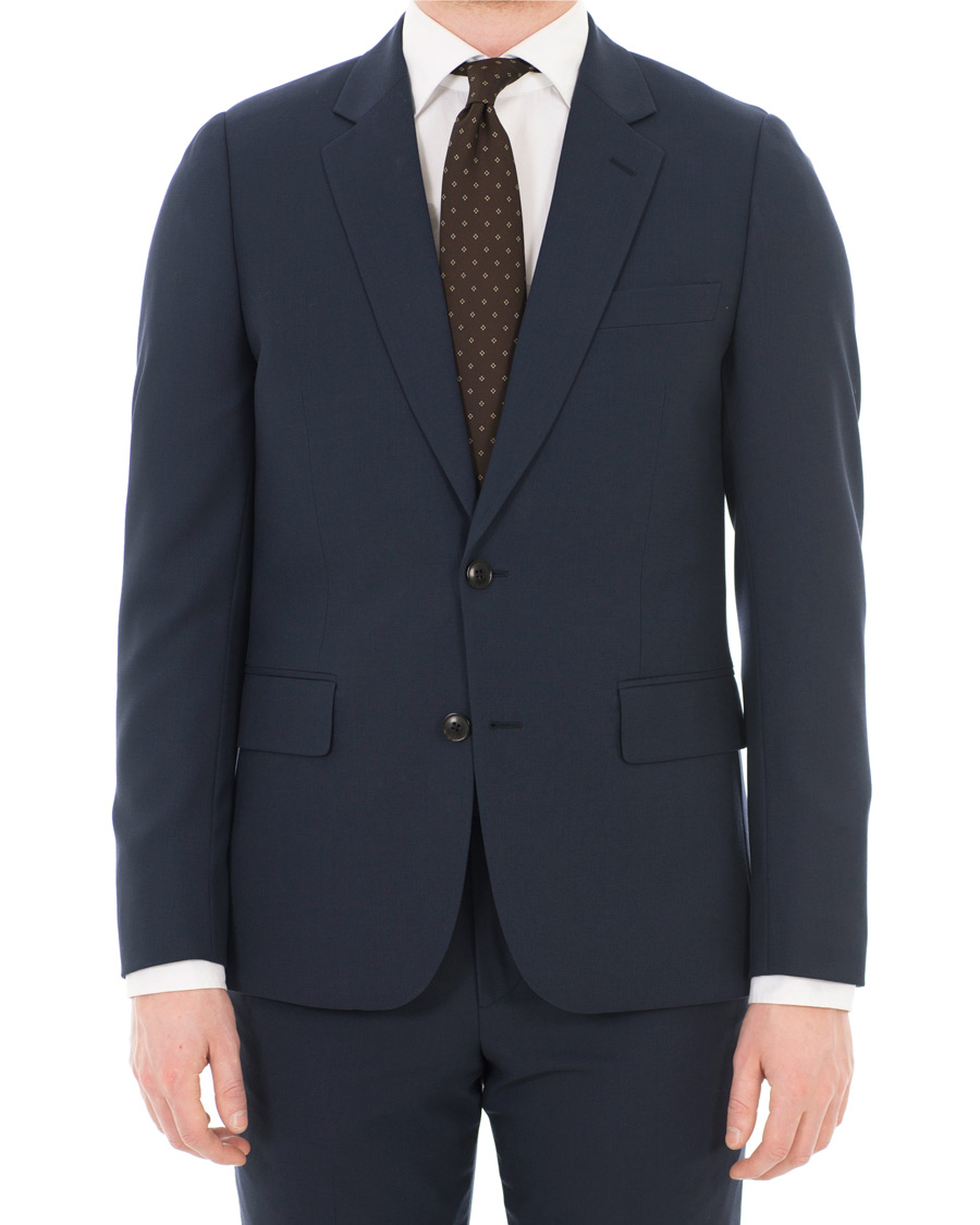 Herre | Dresser | Paul Smith | Slim Fit Wool Travel Suit Navy