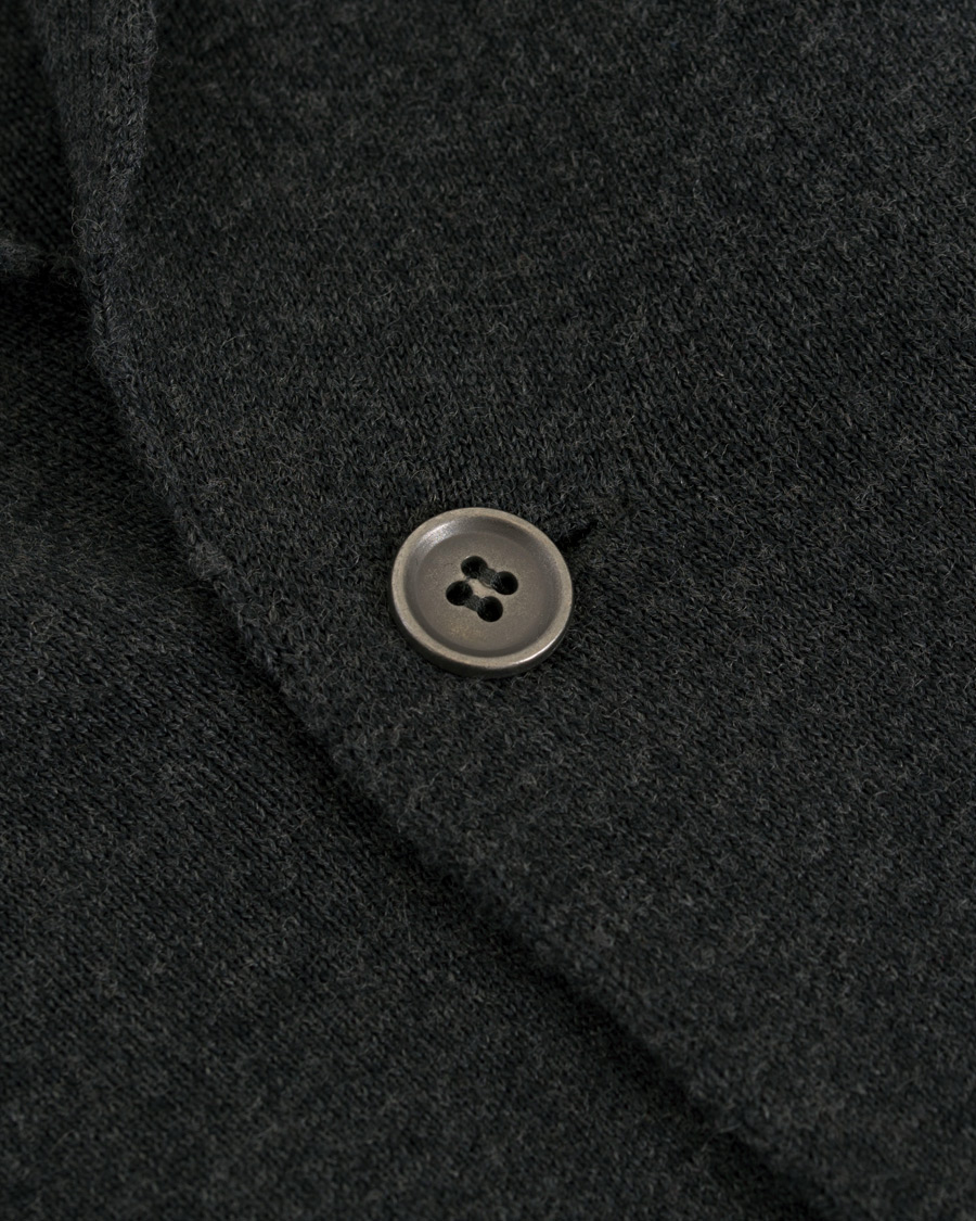Herre | Gensere | John Smedley | Oxland Extra Fine Merino Blazer Charcoal