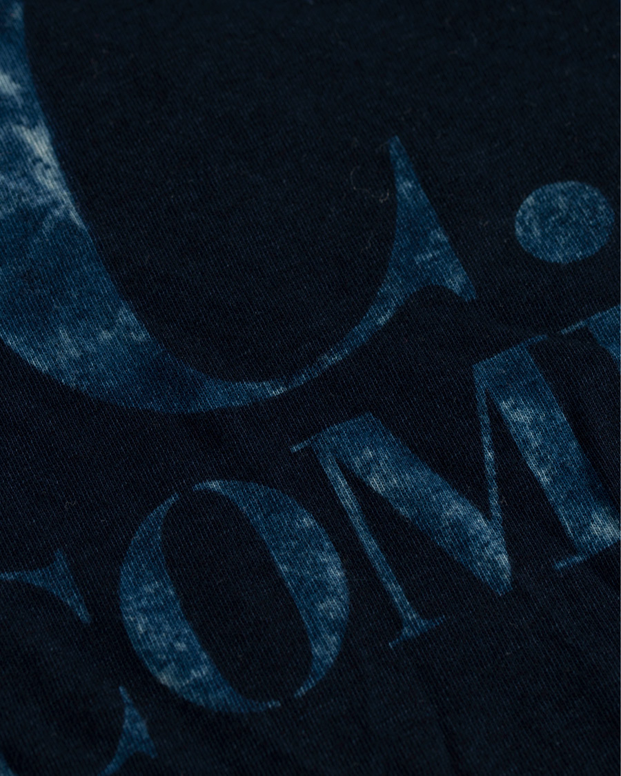 Herre | T-Shirts | C.P. Company | Printed Indigo Jersey Dark Navy