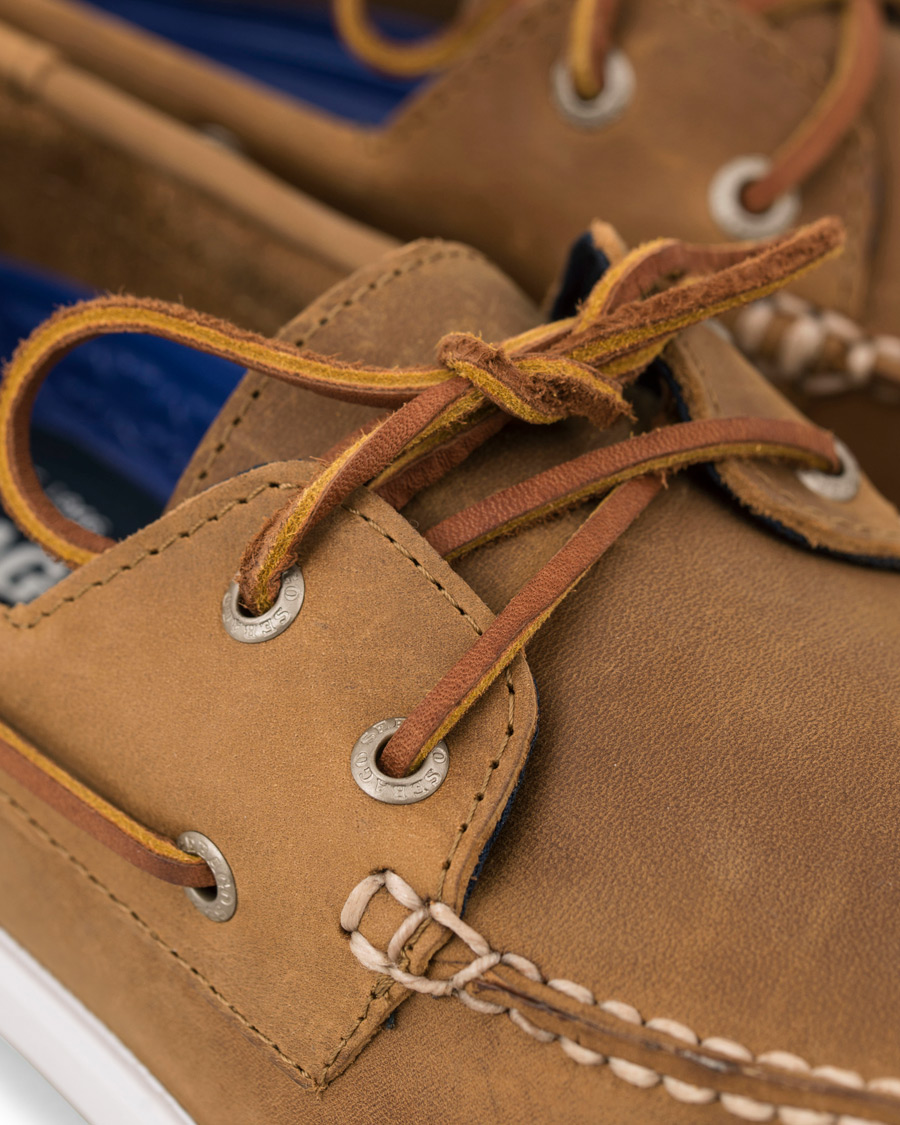 Herre | Sebago Litesides Boat Shoe Brown Leather | Sebago | Litesides Boat Shoe Brown Leather
