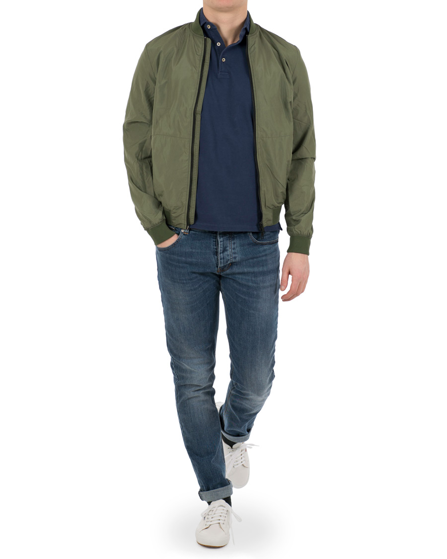 Herre | Jakker | J.Lindeberg | Thom Gravity Poly Jacket Beetle Green