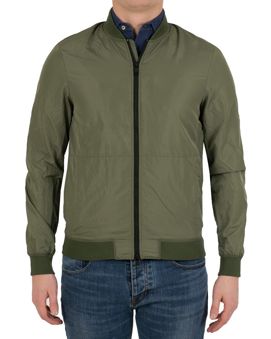Herre | Jakker | J.Lindeberg | Thom Gravity Poly Jacket Beetle Green