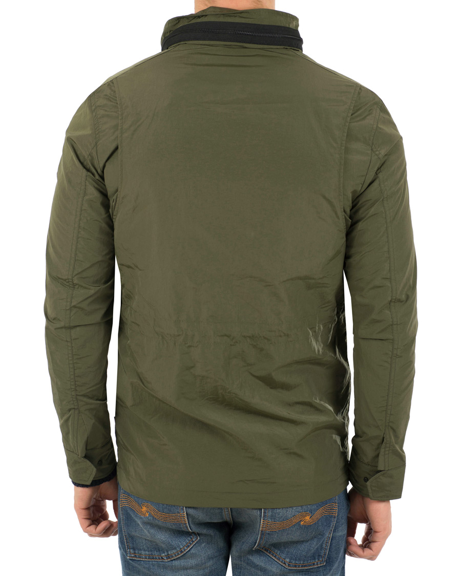 Herre | Jakker | J.Lindeberg | Farren Nickel Memo Field Jacket Beetle Green