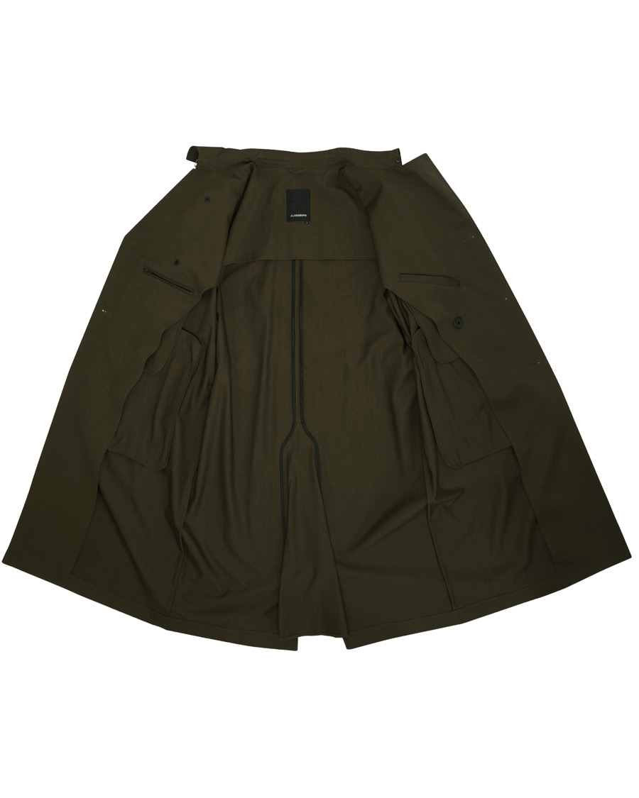 Herre | Jakker | J.Lindeberg | Bogart Trenchcoat Major Brown