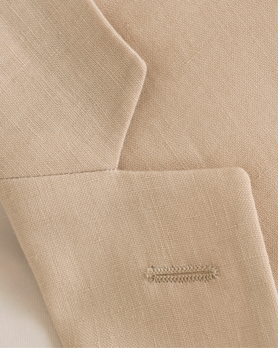 Herre | Dressjakker | J.Lindeberg | Hopper Soft Tech Linen Blazer Oxford Tan