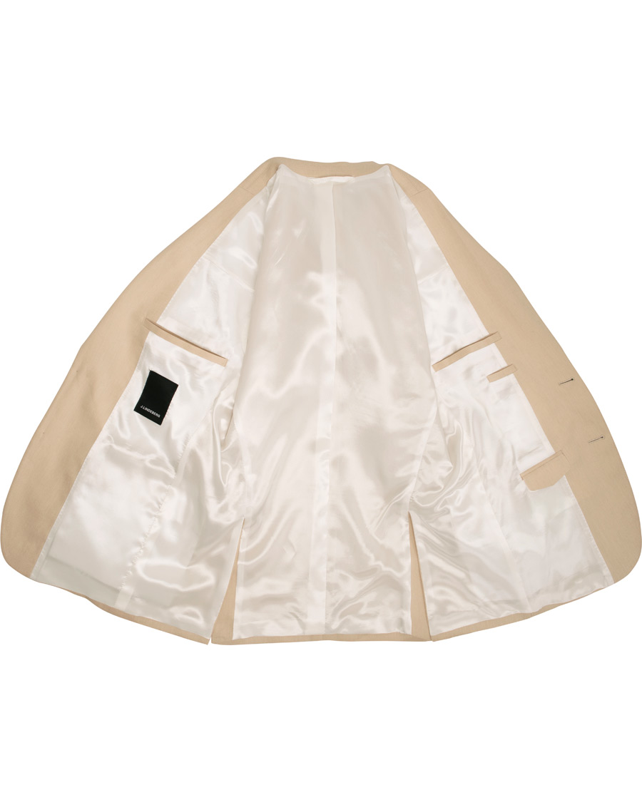 Herre | Dressjakker | J.Lindeberg | Hopper Soft Tech Linen Blazer Oxford Tan