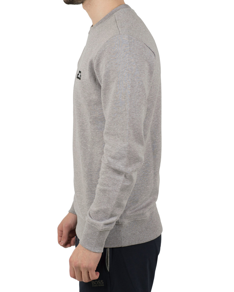 Herre | Gensere | J.Lindeberg | Throw Loop Sweatshirt Light Grey