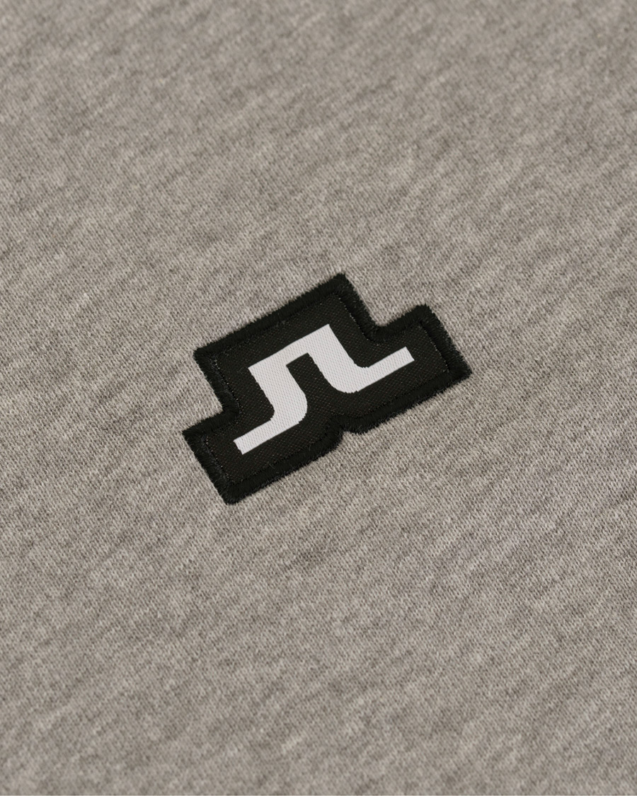 Herre | Gensere | J.Lindeberg | Throw Loop Sweatshirt Light Grey