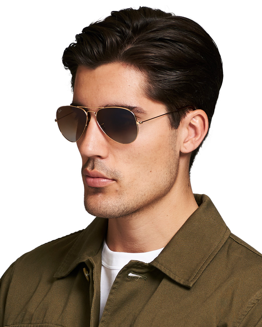 Herre | Pilotsolbriller | Ray-Ban | 0RB3025 Sunglasses Gold