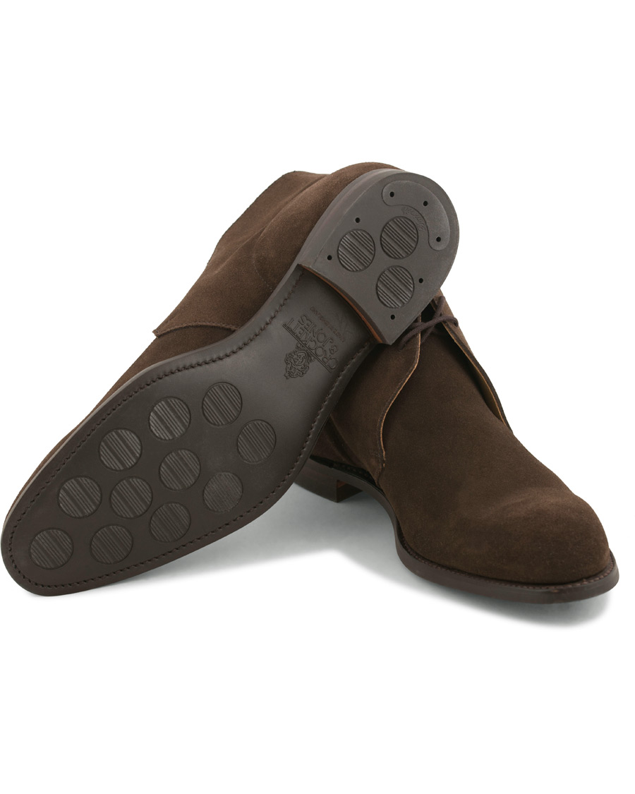 Herre | Crockett & Jones Hartland 2 City Unlined Chukka Brown Suede | Crockett & Jones | Hartland 2 City Unlined Chukka Brown Suede