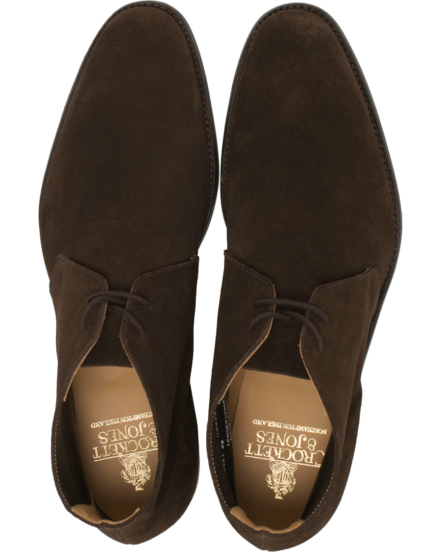 Herre | Crockett & Jones Hartland 2 City Unlined Chukka Brown Suede | Crockett & Jones | Hartland 2 City Unlined Chukka Brown Suede