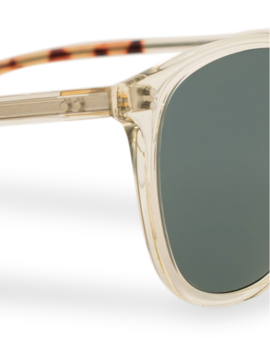 Herre | Solbriller | Garrett Leight | Kinney 49 Sunglasses Dark Tortoise/Blue Smoke Polarized