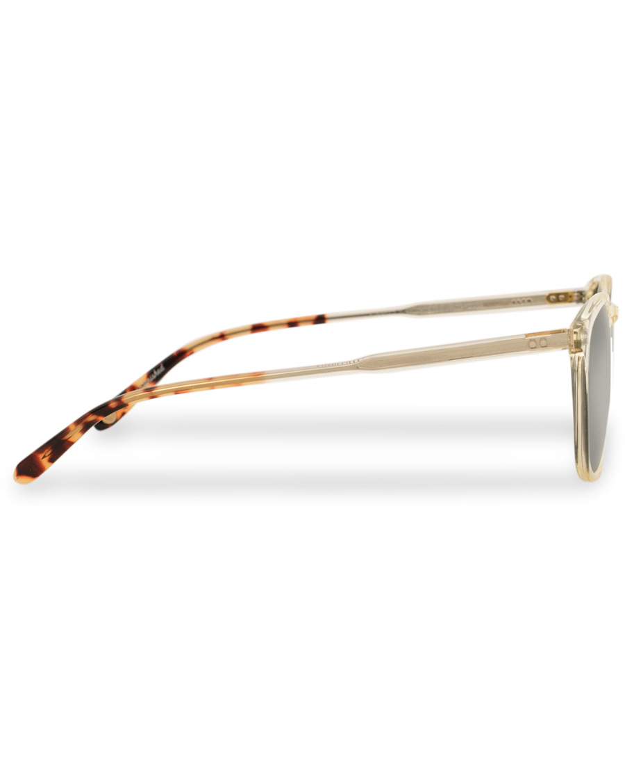 Herre | Solbriller | Garrett Leight | Kinney 49 Sunglasses Dark Tortoise/Blue Smoke Polarized