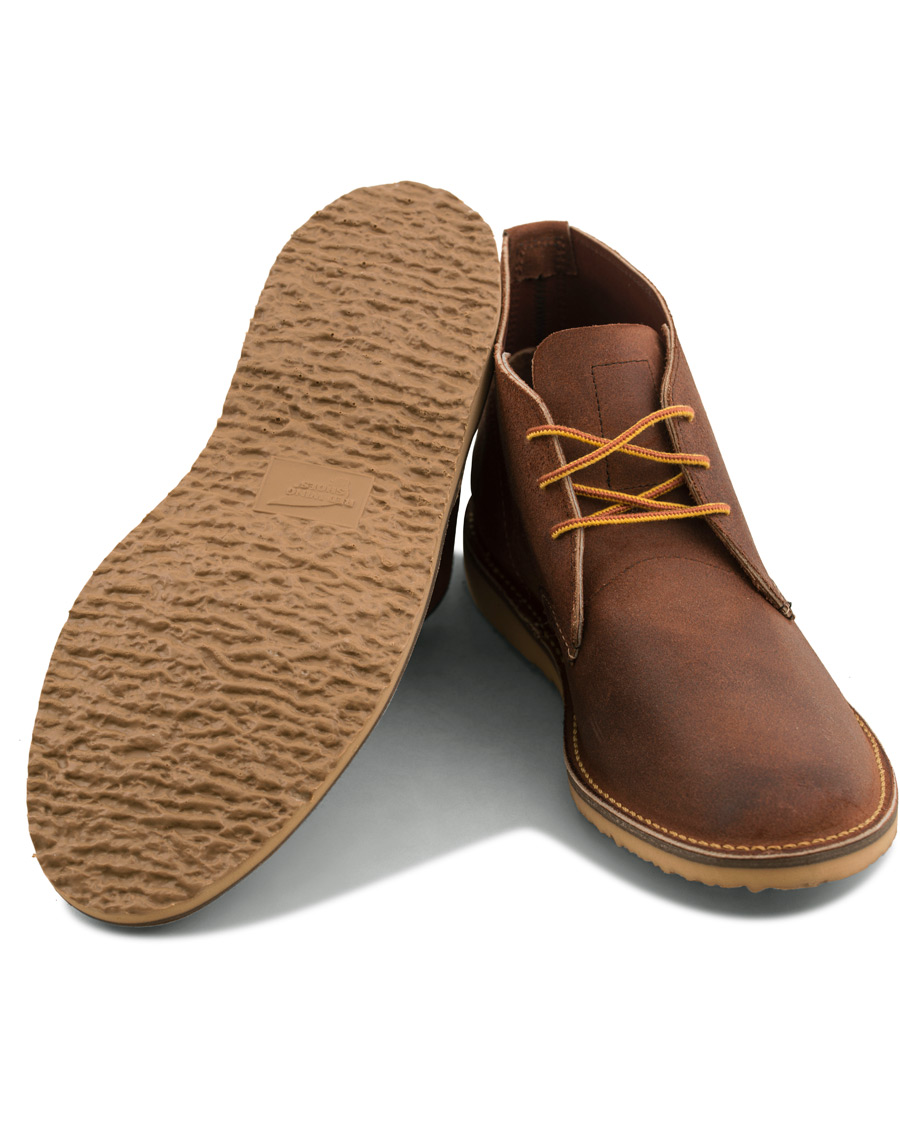 Herre | Red Wing Shoes Weekender Chukka Maple Muleskinner Leather | Red Wing Shoes | Weekender Chukka Maple Muleskinner Leather