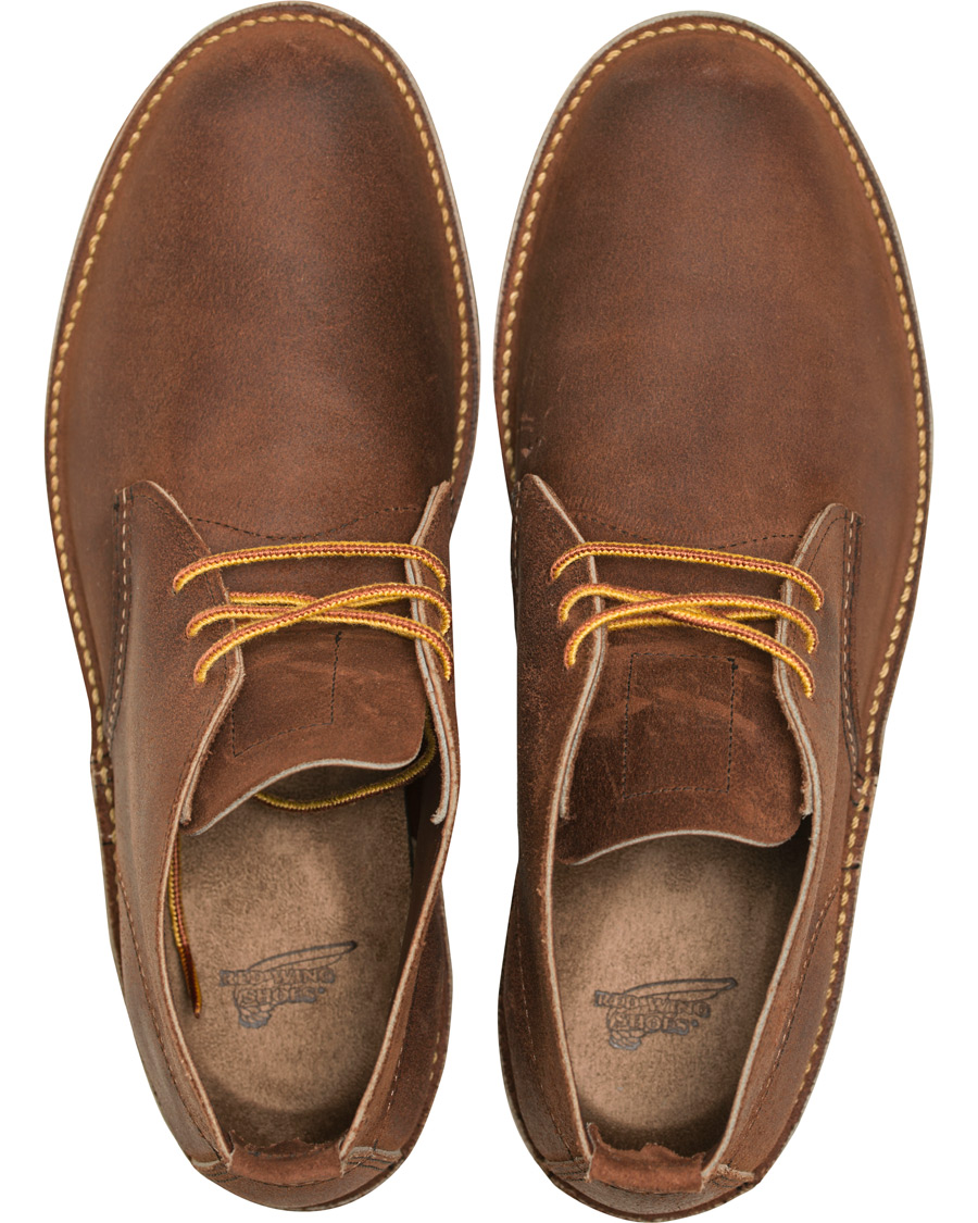 Herre | Red Wing Shoes Weekender Chukka Maple Muleskinner Leather | Red Wing Shoes | Weekender Chukka Maple Muleskinner Leather