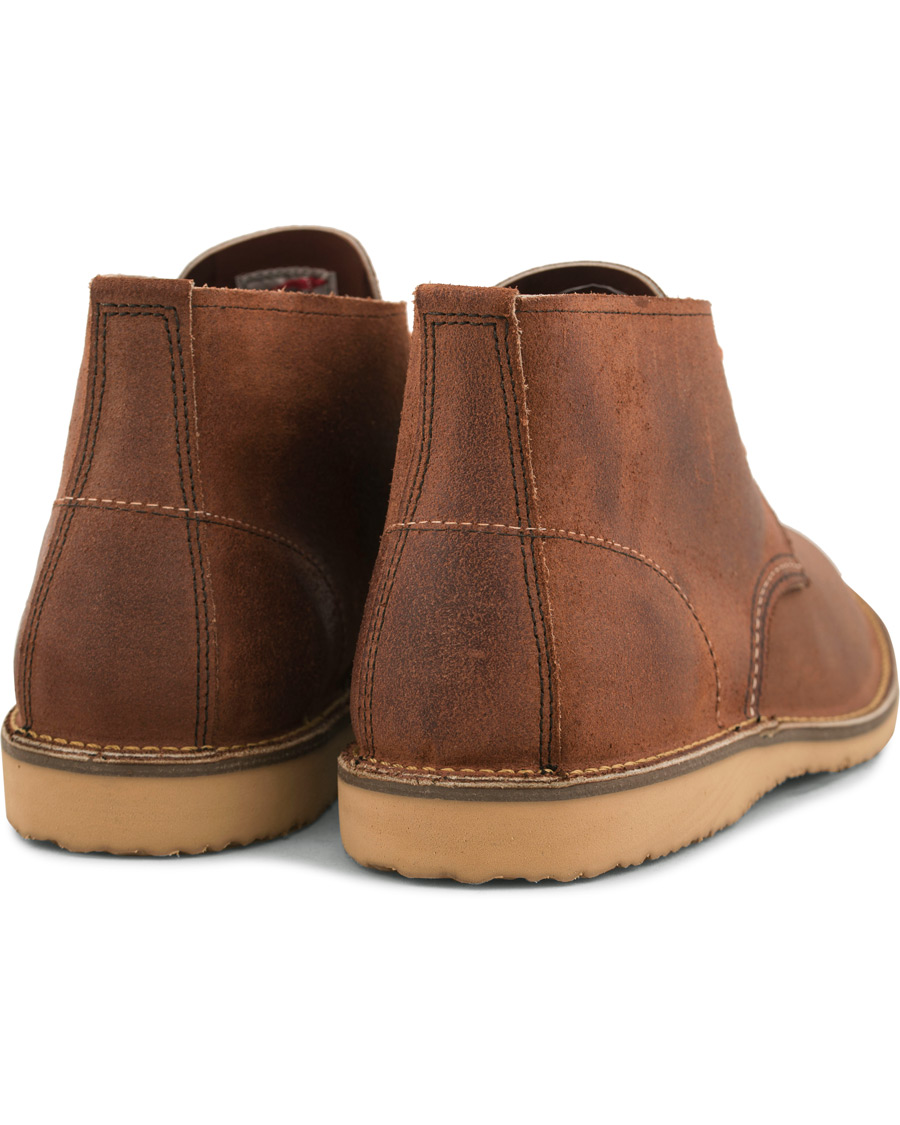 Herre | Red Wing Shoes Weekender Chukka Maple Muleskinner Leather | Red Wing Shoes | Weekender Chukka Maple Muleskinner Leather