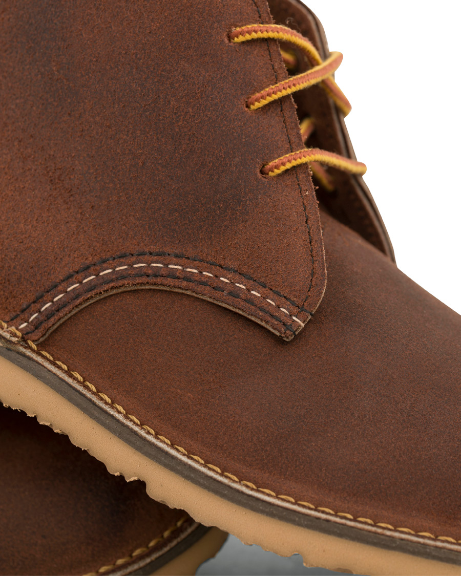 Herre | Red Wing Shoes Weekender Chukka Maple Muleskinner Leather | Red Wing Shoes | Weekender Chukka Maple Muleskinner Leather