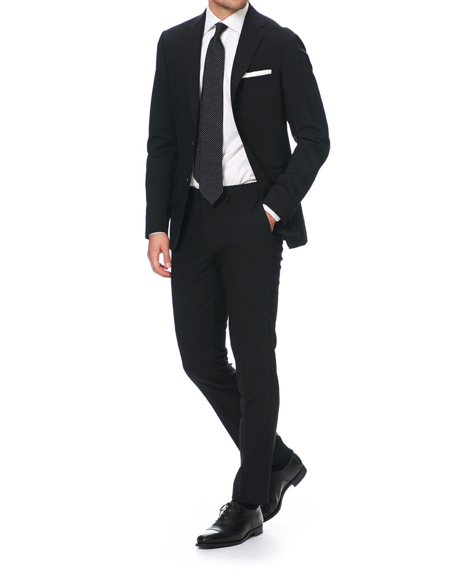 Herre | Dressjakker | Tiger of Sweden | Henrie Wool Stretch Blazer Black