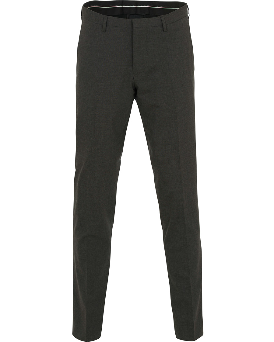 Herre | Bukser | Tiger of Sweden | Malthe Wool Stretch Trousers Grey