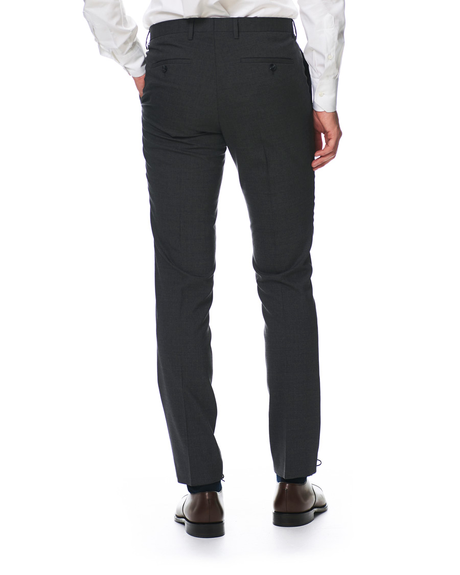 Herre | Bukser | Tiger of Sweden | Malthe Wool Stretch Trousers Grey